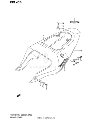 Frame Cover (model K2 For Yc2) Schematic