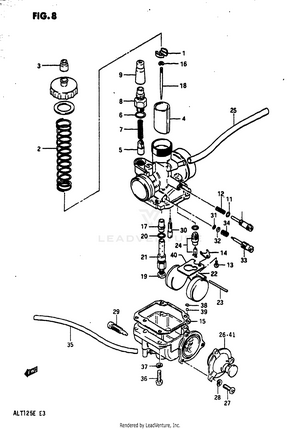 Carburetor (model D) Schematic