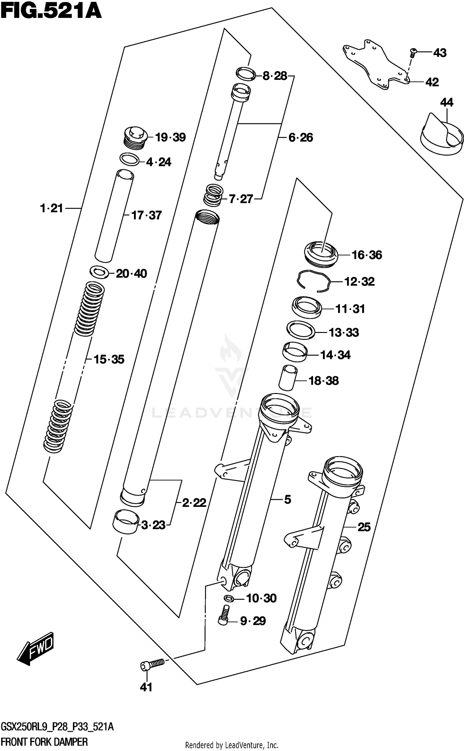 FRONT FORK DAMPER