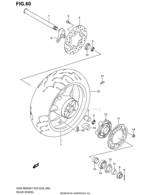Rear Wheel Schematic