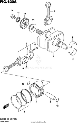Crankshaft Schematic