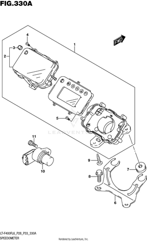 Speedometer (lt-f400fl6 P28) Schematic