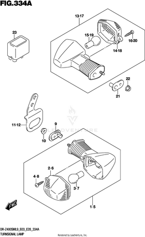 Turnsignal Lamp Schematic