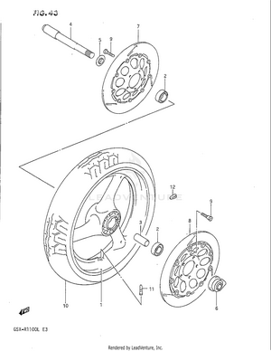 Front Wheel Schematic