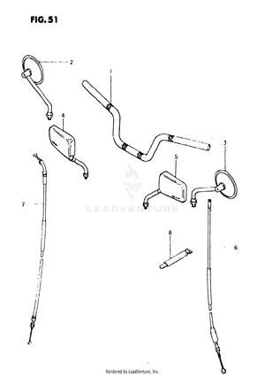 Handlebar (gs450et Schematic