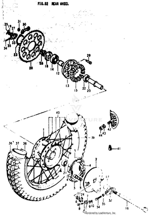 Rear Wheel Schematic