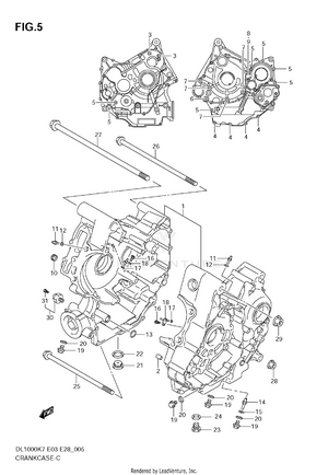 Crankcase Schematic