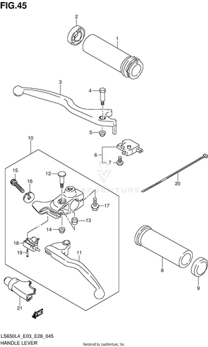Handle Lever Schematic