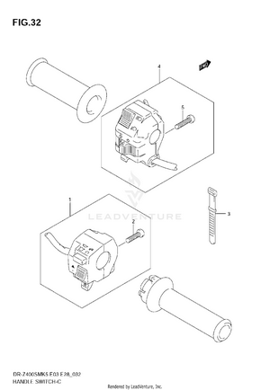 Handle Switch (model K5/k6) Schematic