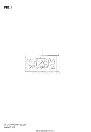 Gasket Set Schematic