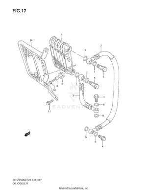 Oil Cooler Schematic