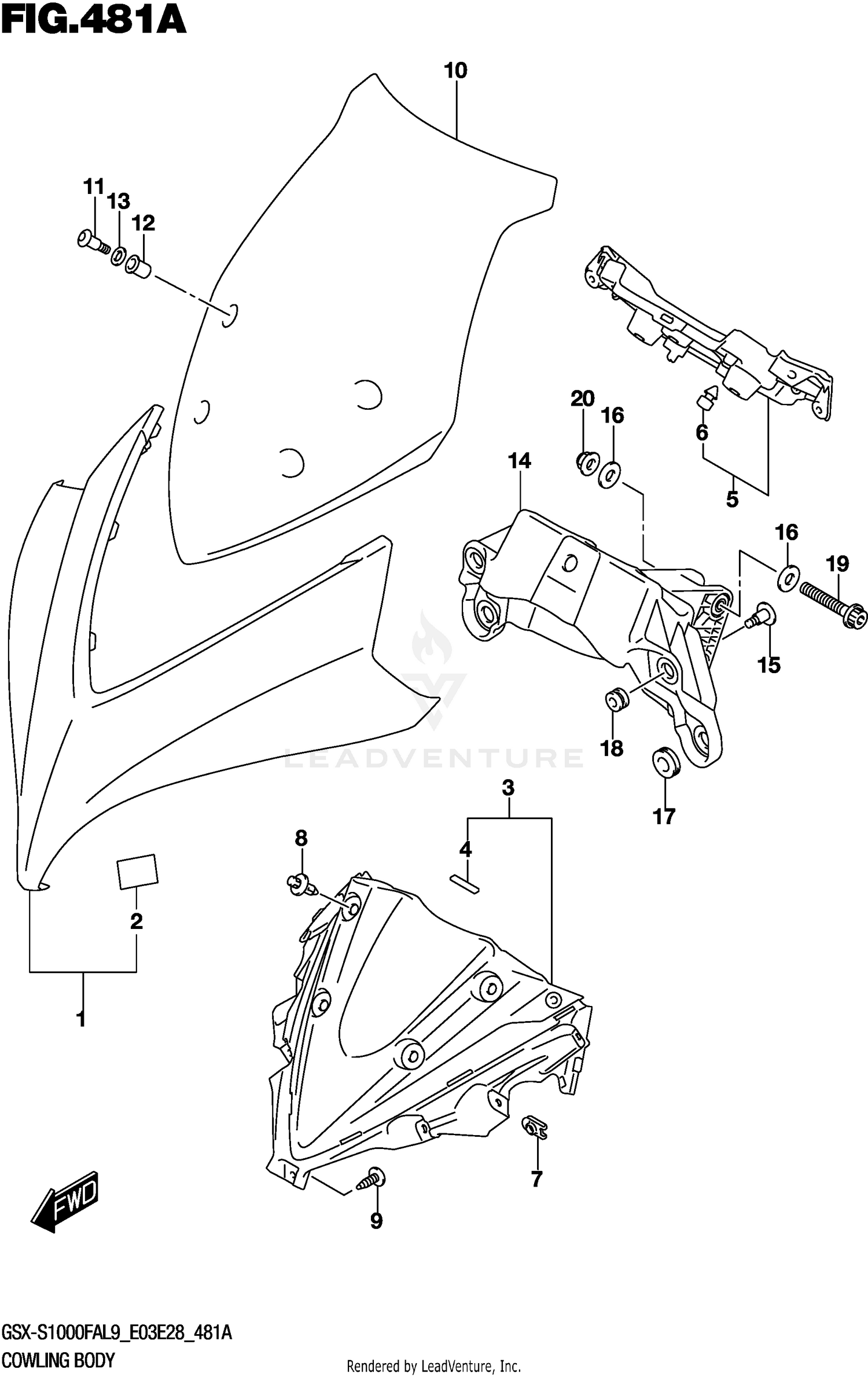 Assembly diagram