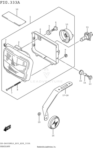 Headlamp Schematic
