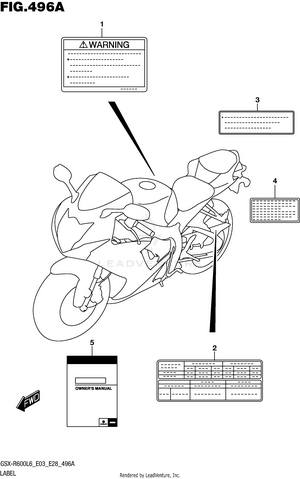 Label (gsx-r600l6 E03) Schematic