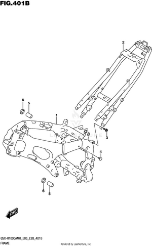 Frame (gsx-r1000ra,gsx-r1000rza) Schematic