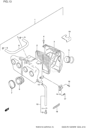Air Cleaner Schematic