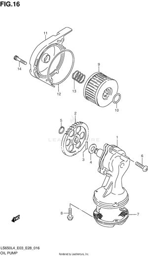 Oil Pump Schematic