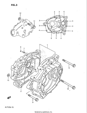 Crankcase Schematic