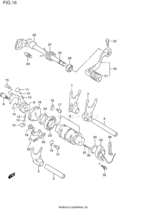 Gear Shifting Schematic