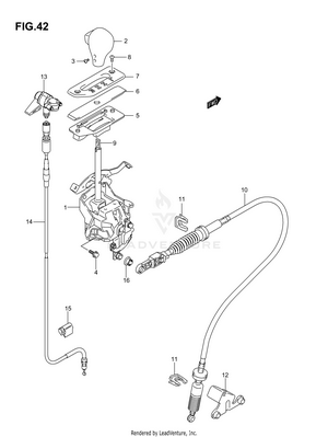 Shift Lever Schematic