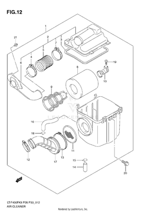 Air Cleaner Schematic