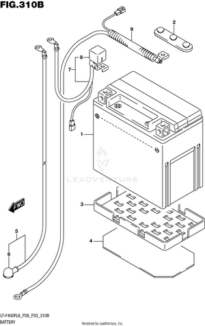 Battery (lt-f400fl6 P33) Schematic