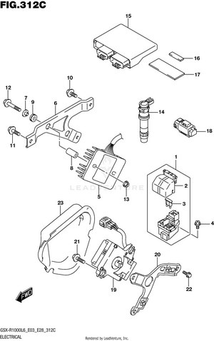 Electrical (gsx-r1000l6 E33) Schematic