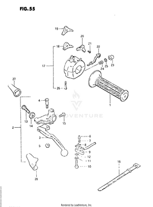 Left Handle Switch (model X) Schematic