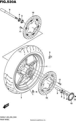 Front Wheel Schematic
