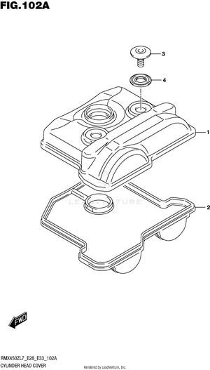 Cylinder Head Cover Schematic