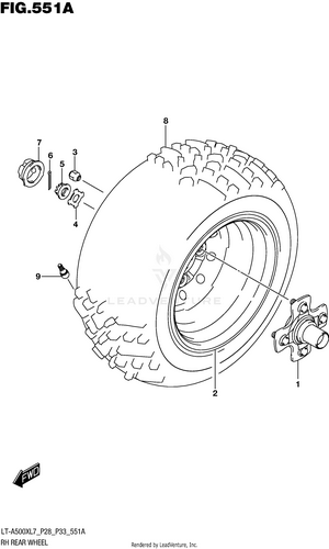 Rh Rear Wheel Schematic