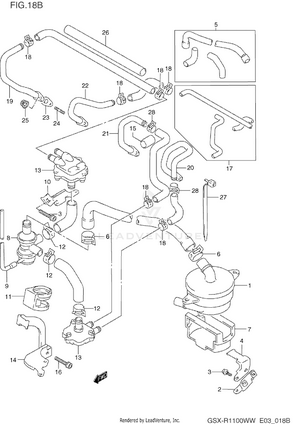 Second Air (california Only) Schematic