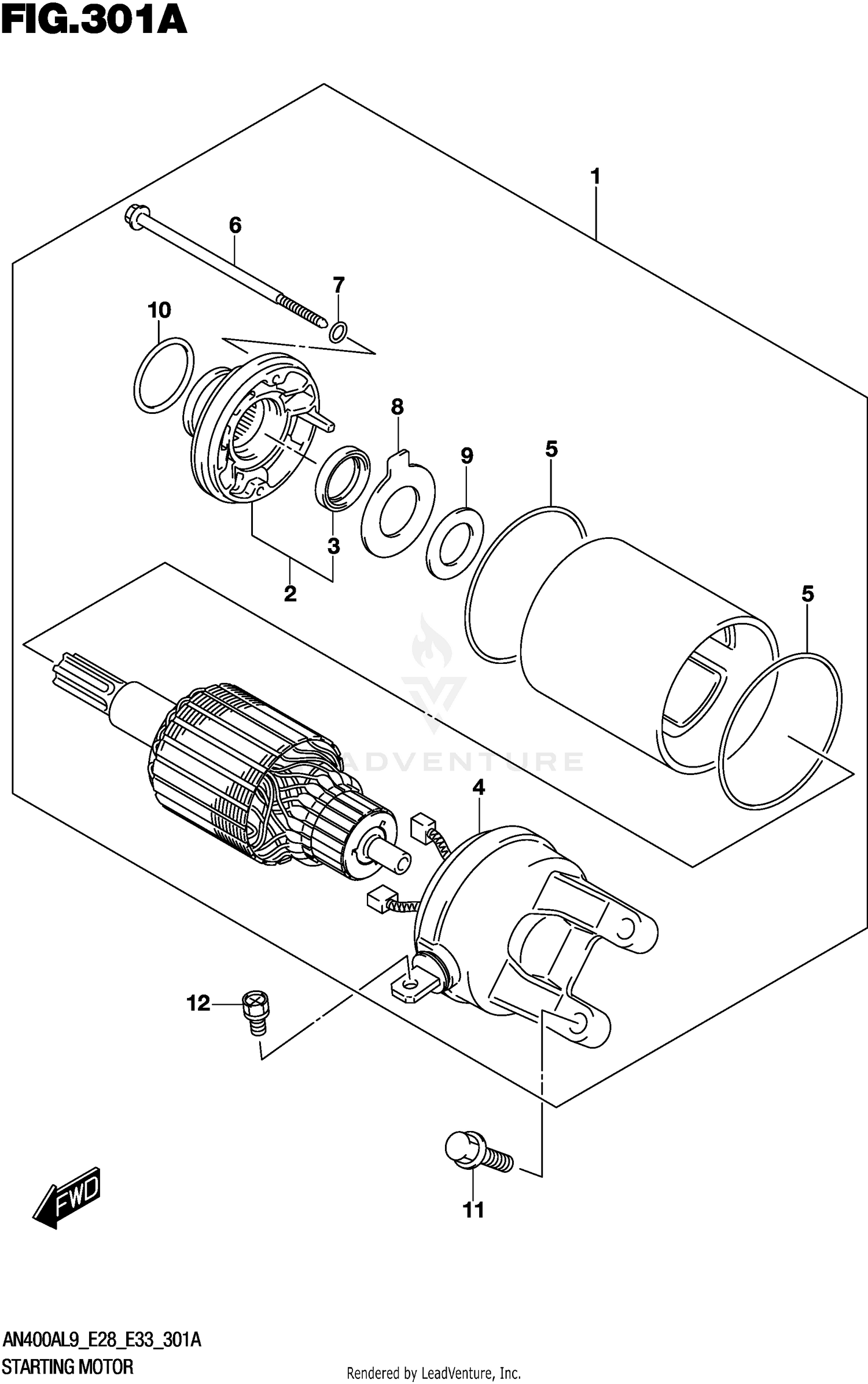 STARTING MOTOR