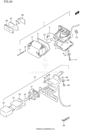 Rear Combination Lamp Schematic