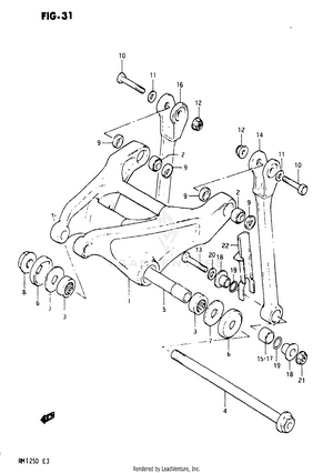 Cushion Lever Schematic