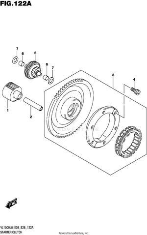 Starter Clutch Schematic