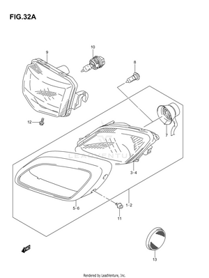 Headlamp (model K5) Schematic