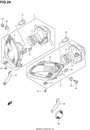 Headlamp Schematic