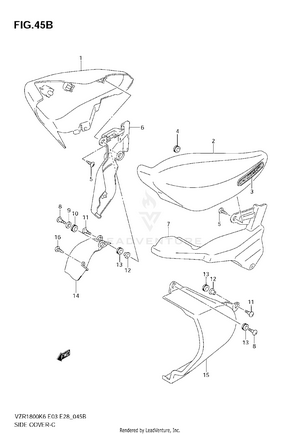 Side Cover (vzr1800k8/nk8) Schematic