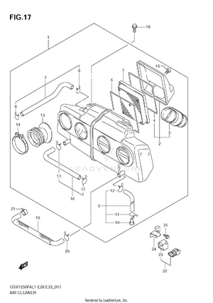 Air Cleaner Schematic