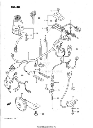 Wiring Harness (model J/k) Schematic