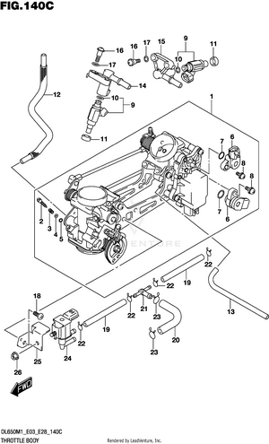 Throttle Body (e33) Schematic