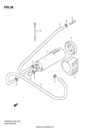 Evap System (an400al3 E33) Schematic