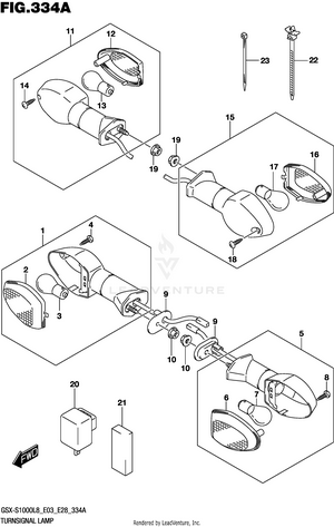 Turnsignal Lamp Schematic