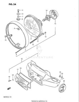 Headlamp Schematic