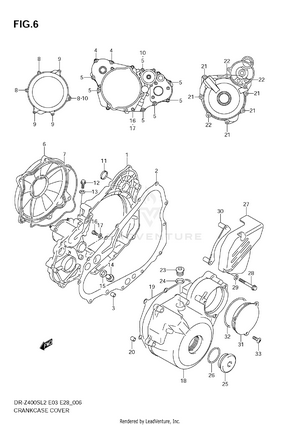 Crankcase Cover Schematic