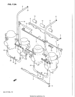 Carburetor Fittings Schematic