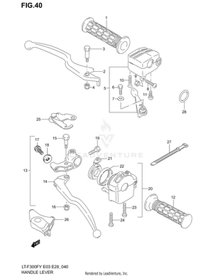 Handle Lever (model X/y/k1) Schematic