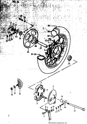 Rear Wheel Schematic