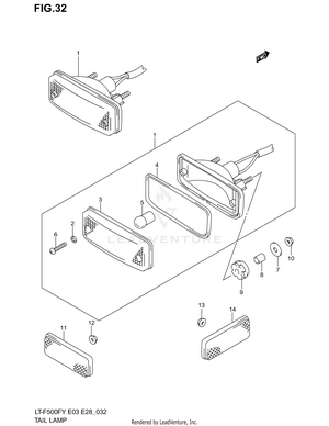 Tail Lamp Schematic